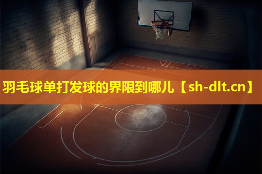 羽毛球单打发球的界限到哪儿