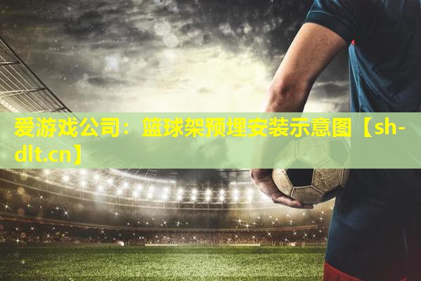 篮球架预埋安装示意图 篮球架预埋安装示意图