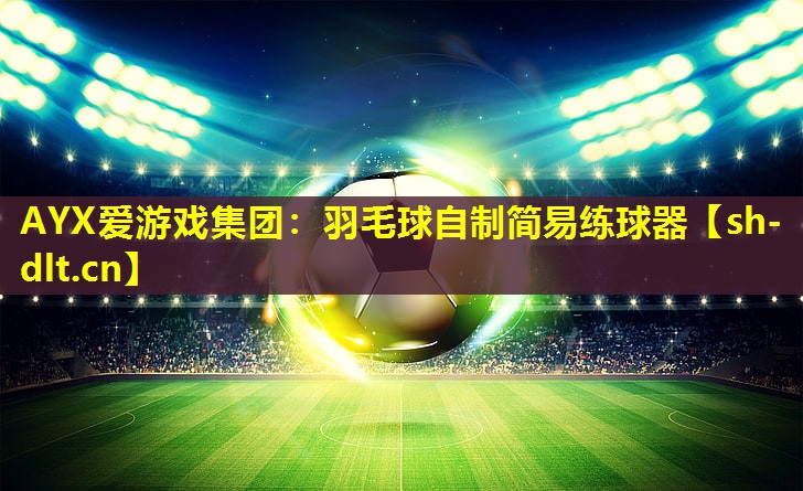 羽毛球自制简易练球器 羽毛球自制简易练球器